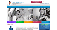Desktop Screenshot of doctorchadlarson.com